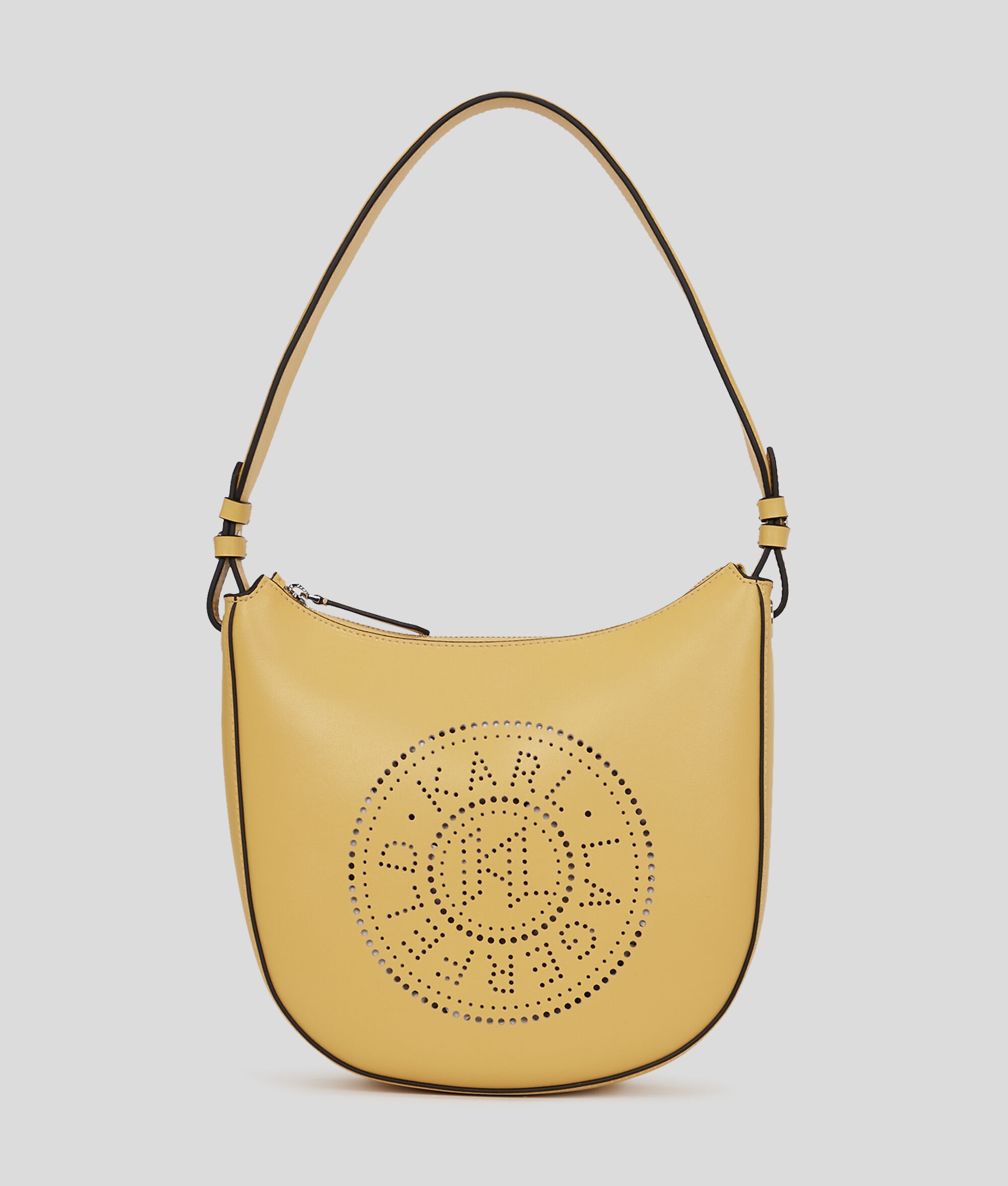 (image for) Incomparable K/Circle Perforated Moon Shoulder Bag